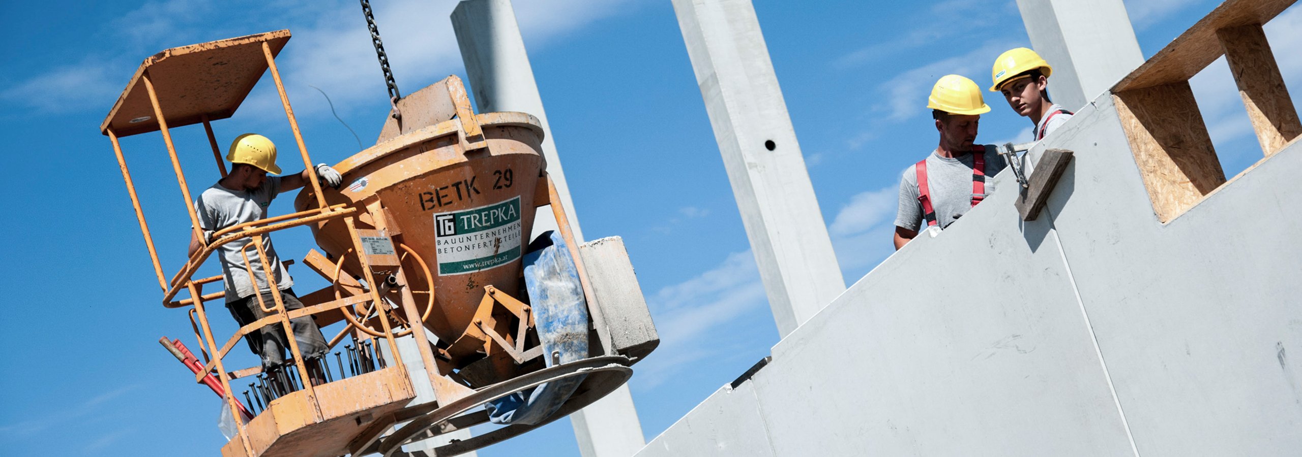 Leistungen Betonfertighalle 5