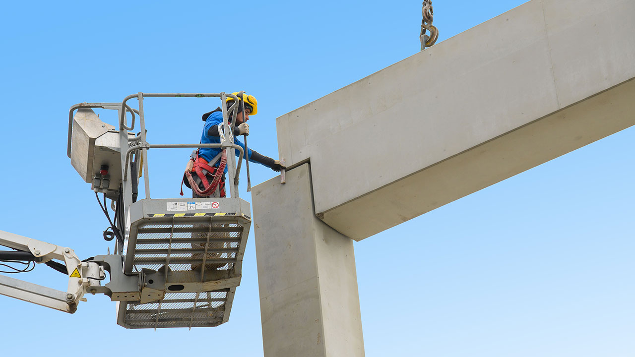 Betonfertighalle Trepka 3